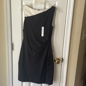 Elie Tahari black and white dress